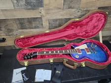 2025 Gibson Les Paul Standard 60s Figured Top Blueberry Burst W/ Ohsc 9lb 9oz