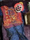 1950’s Vintage Clown Firefighter Halloween Costume with Mask Red Blue Yellow — photo 2
