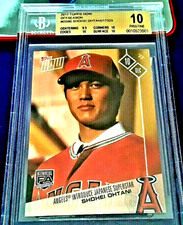 2017 TOPPS NOW OFFSEASON SHOHEI OHTANI BGS 10 PRISTINE #OS80 .5 FRM PERFECT 2018