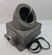 Cooper Crouse-Hinds AJ71 2 1/2"  200A Back Box w/ AJA1 Angle Adaptor, Aluminum