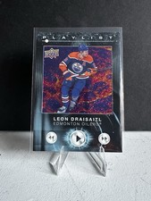 2024-25 Upper Deck Series 2 Playlist Speckled Parallel Leon Draisaitl #PL-16