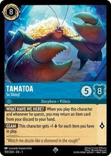 Tamatoa So Shiny! 159/204 Super Rare Non Foil Disney Lorcana The First Chapter