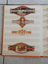 Zigarrenbinden, Bauchbinden, Album mit ca. 180 Zigarrenb&auml;ndern