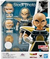 NIB Dragon Ball Z S.H. Figuarts: Krillin - Battle Clothes- US Seller