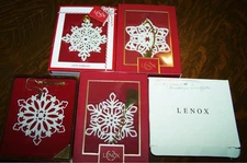 Lenox Annual Snow Fantasies Christmas Ornament = You Choose