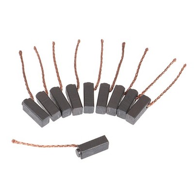 10psc carbon brush 5*6*14mm DC motor carbon brush graphite carbon brush