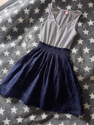 H&M Divided Kleid Größe XS Gestreift