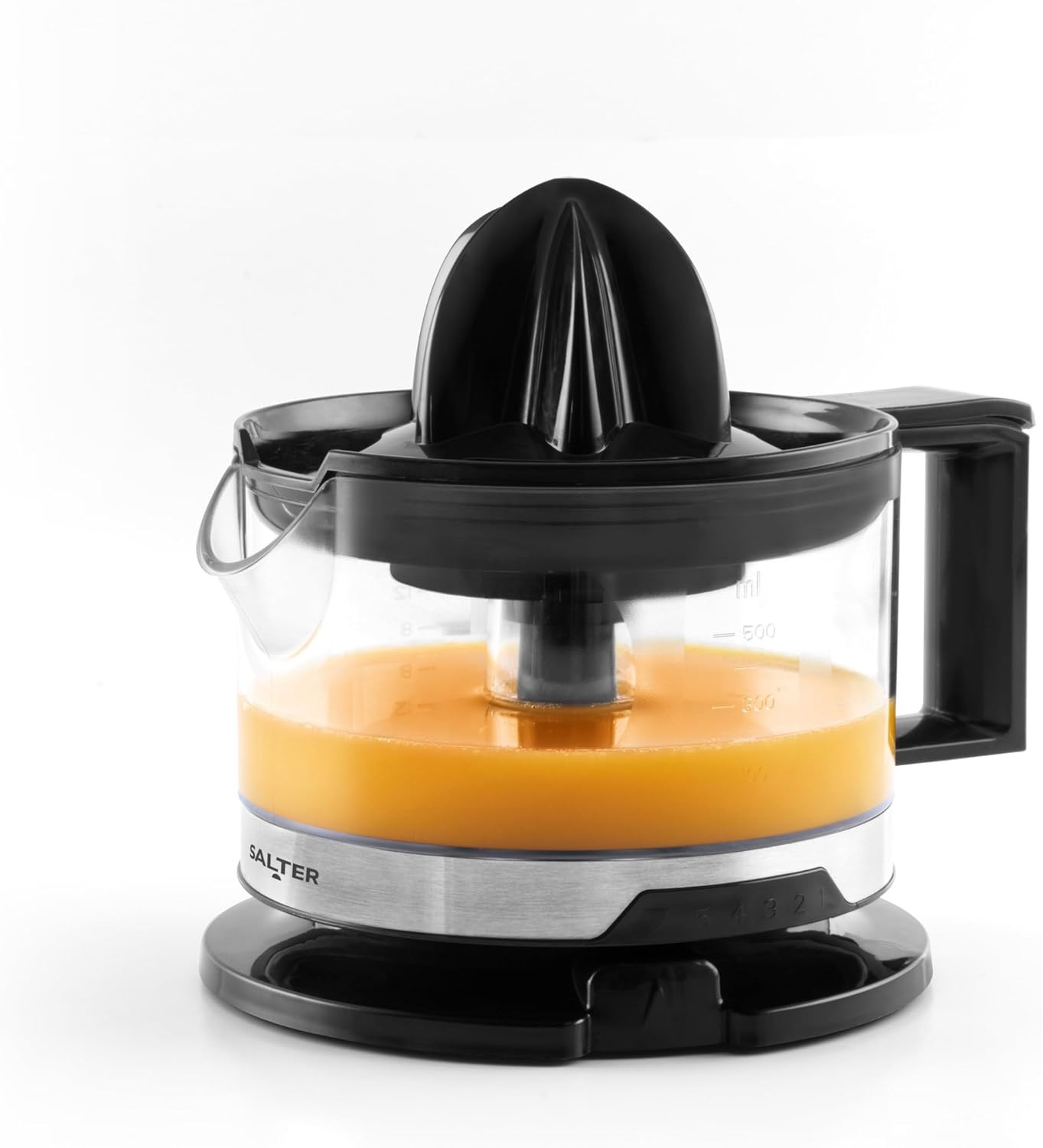 Salter Electric Citrus Juicer – Fresh Orange Press, Juice Extractor, 500Ml Measu