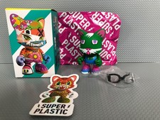 Superplastic Janky Serie 2, Tygrr Green by Pete Fowler unreleased VIP Edition