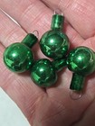  45 VTG Mercury Glass Feather Tree Ball Mini Ornaments All Sizes Colors — photo 6