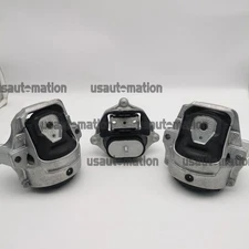 3x Engine Motor Mount & Transmission Mount for Audi A4 2013-2016 A5 Quattro Auto