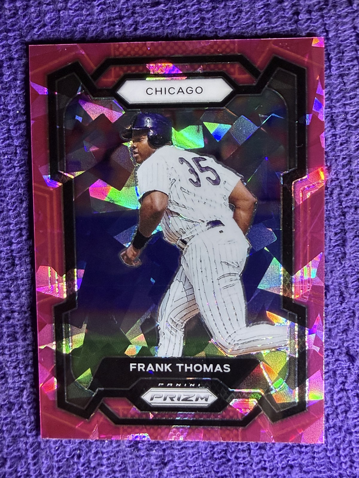 2024 Panini Prizm - Frank Thomas #99 Pink Ice Prizm