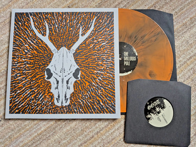 GOAT - The Gallows Pole OST + 7'' Molten Metal Orange Black Swirl RSD Rocket