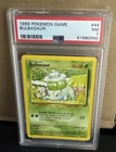 1999 POKEMON BASE SET UNLIMITED #44 BULBASAUR PSA 7