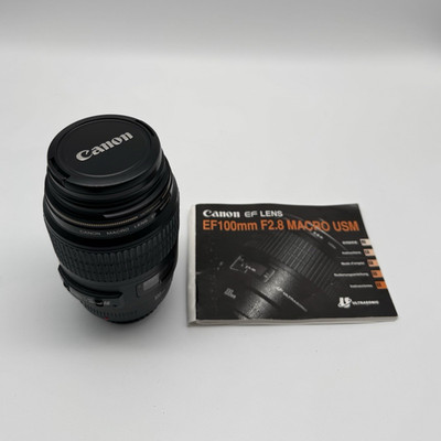 Canon EF 100mm f/2,8 Macro USM Autofokus Makroobjektiv für Canon