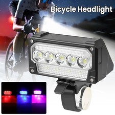 Waterproof Super Bright LED Bike Light USB Rechargeable Bicycle Front Headlight