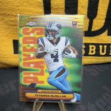 2025 Topps Chrome Tetairoa McMillan Power Players RC Refractor #PP-28 Panthers