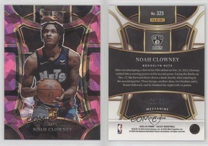 2023-24 Select Mezzanine Level Pink Cracked Ice Prizm /99 Noah Clowney Rookie RC