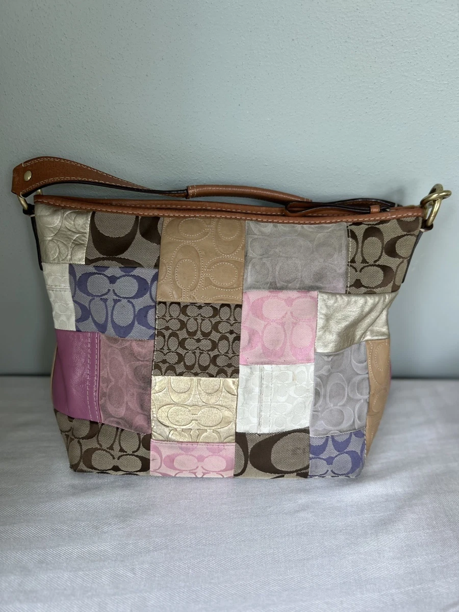 Coach Patchwork Suede Bags & Handbags for Women for sale | eBay