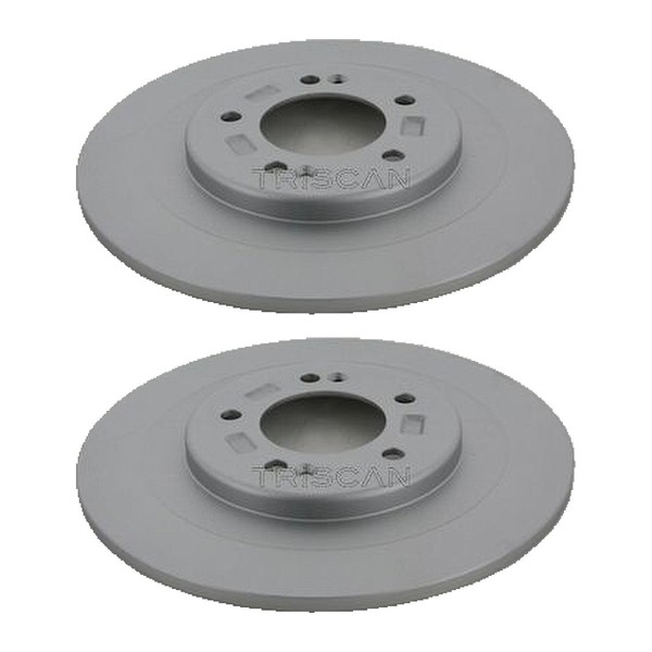 2 Bremsscheiben Voll Ø 300 Mm Triscan Bremsen-Expertise FüR U.A. Hyundai I40-image