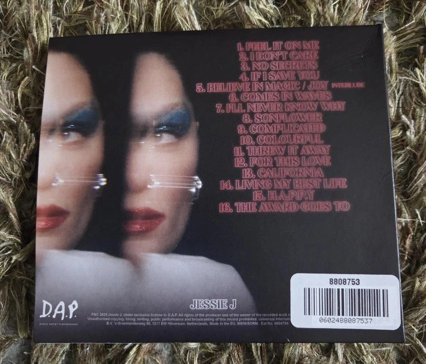 Jessie J - Don’t Tease Me With A Good Time - CD Album (2025) - New & Sealed - Image 2 of 2