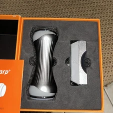 Rolling Knife Sharpener Aluminum Alloy Gripable Blade Sharpener 360 & 600 Dia...