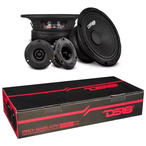 Offerta Kit DS18 PRO-GM6.4PK: Coppia Midrange e Tweeter 480W