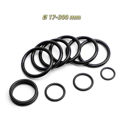 O-Ring Ø 17-300 mm Schnurstärke 6,0 mm NBR 70 Dichtring Oring Nullring