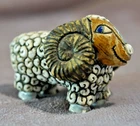 Sheep Ram  #05 DE ROSA ARTESANIA RINCONADA 2.375"Tx2.25"Wx3.5"D