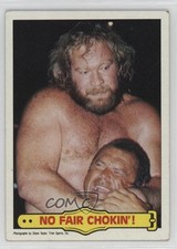 1985 Topps WWF Big John Studd Ivan Putski #36 0uf1