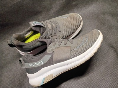 Saucony Stretch & Go Breeze Women's Athletic Shoes Low Top Gray Lace Up S30049-3