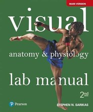 Visual Anatomy & Physiology Lab - Paperback, by Sarikas Stephen - Acceptable n