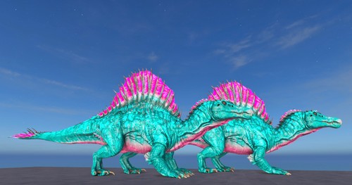 TOP STATS 1455m Cotton Candy Aberrant Spino Ark Survival Ascended ASA PVE CC - Picture 9 of 11