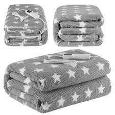 Kuscheldecke flauschig 130 x 180 cm Fleecedecke Tagesdecke Sofadecke Wohndecke