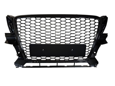 Kühlergrill Wabengrill Sport Schwarz glanz paßt für Audi Q5 8R ab 2008-2012