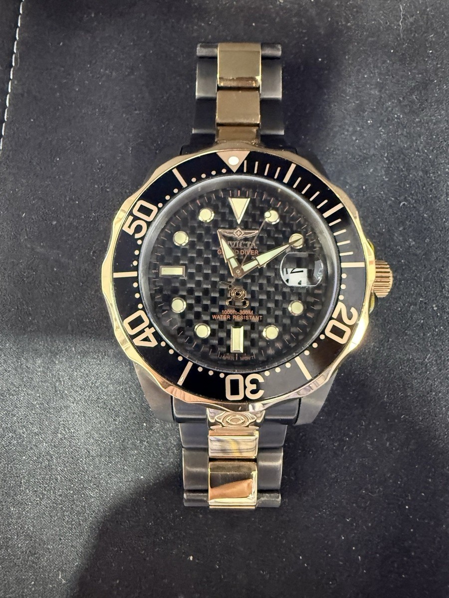 Invicta Pro Diver 10643 47mm Case Stainless Steel Black  display picture 3