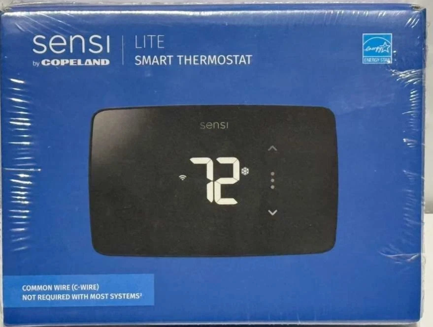 Emerson Sensi Lite ST25 Wi-Fi Smart Programmable Thermostat - Black
Opens in a new window or tab