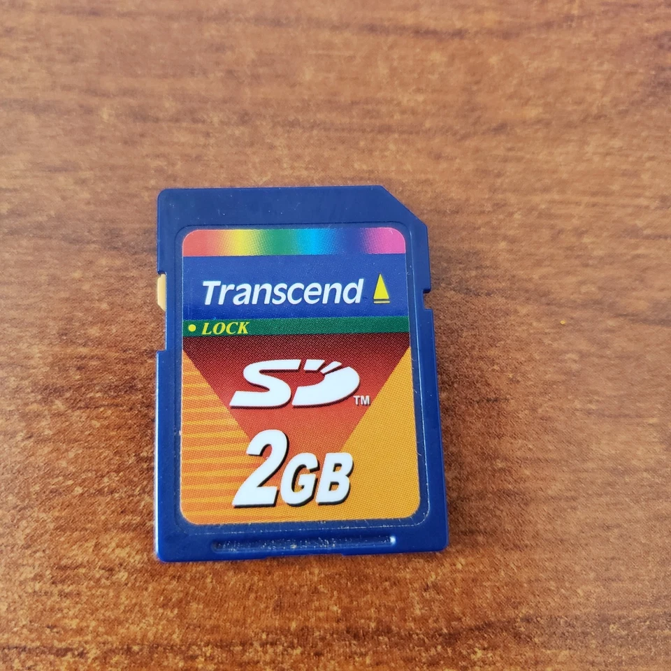 Transcend 2GB SD Genuine Camera Memory Card - Image 2 of 3
