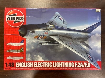 English Electric Lightning F.2A/F.6 -  Airfix  1/48 Scale Kit#A01978 - w/ Extras