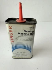 Vintage Singer Sewing Machine Oil Can