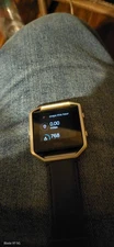 Fitbit Blaze Smart Fitness Watch W Charger  And Strap Read Info