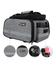 WEST BIKING Fahrradtasche Satteltasche Gepäcktasche Wasserdicht Gepäckträger