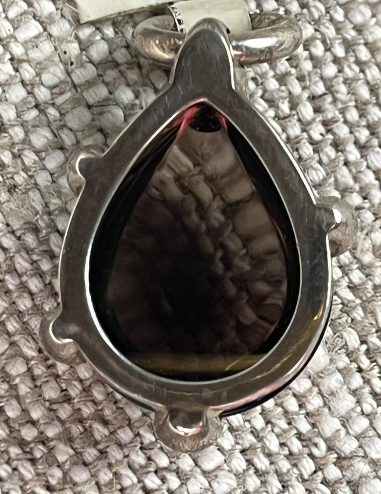 Colgante Pomellato 67 Argento de plata de ley y topacio marrón nuevo con etiquetas Foto 4 de 4