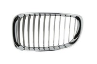 Blic 6502-07-0085997P Chrom-Schwarz KüHlergrill VA Links FüR BMW 1 E81 E87 E82