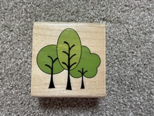 Tree Rubber Stamp, 2.5 X 2.5  , New