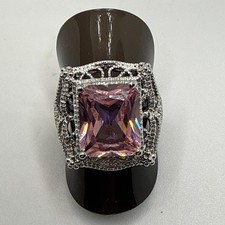 Rose Quartz Filigree Ring