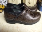 Dansko Brown Leather Professional Clog Slip On Comfort Shoe Women sz 37  6.5 - 7 — photo 6