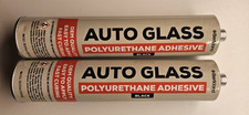Auto Glass Polyurethane Adhesive - 10.5 fl oz - Black - Lot of 2
