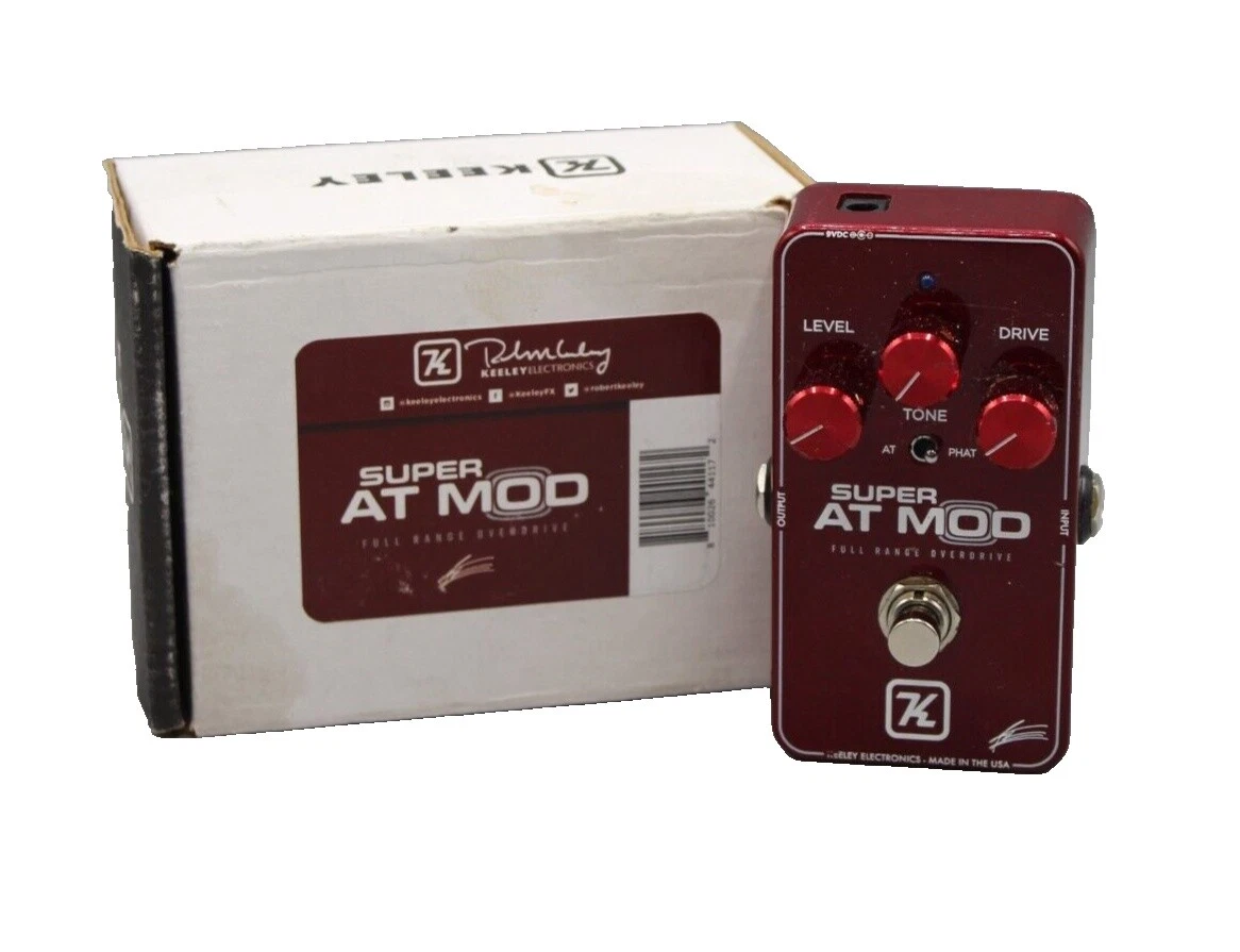 Pedales de distorsión y Overdrive Keeley Guitarra