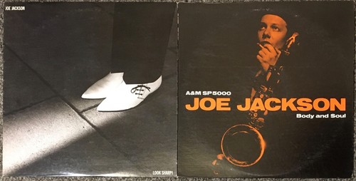 Joe Jackson 2 LP lot - Look Sharp!, Body and Soul